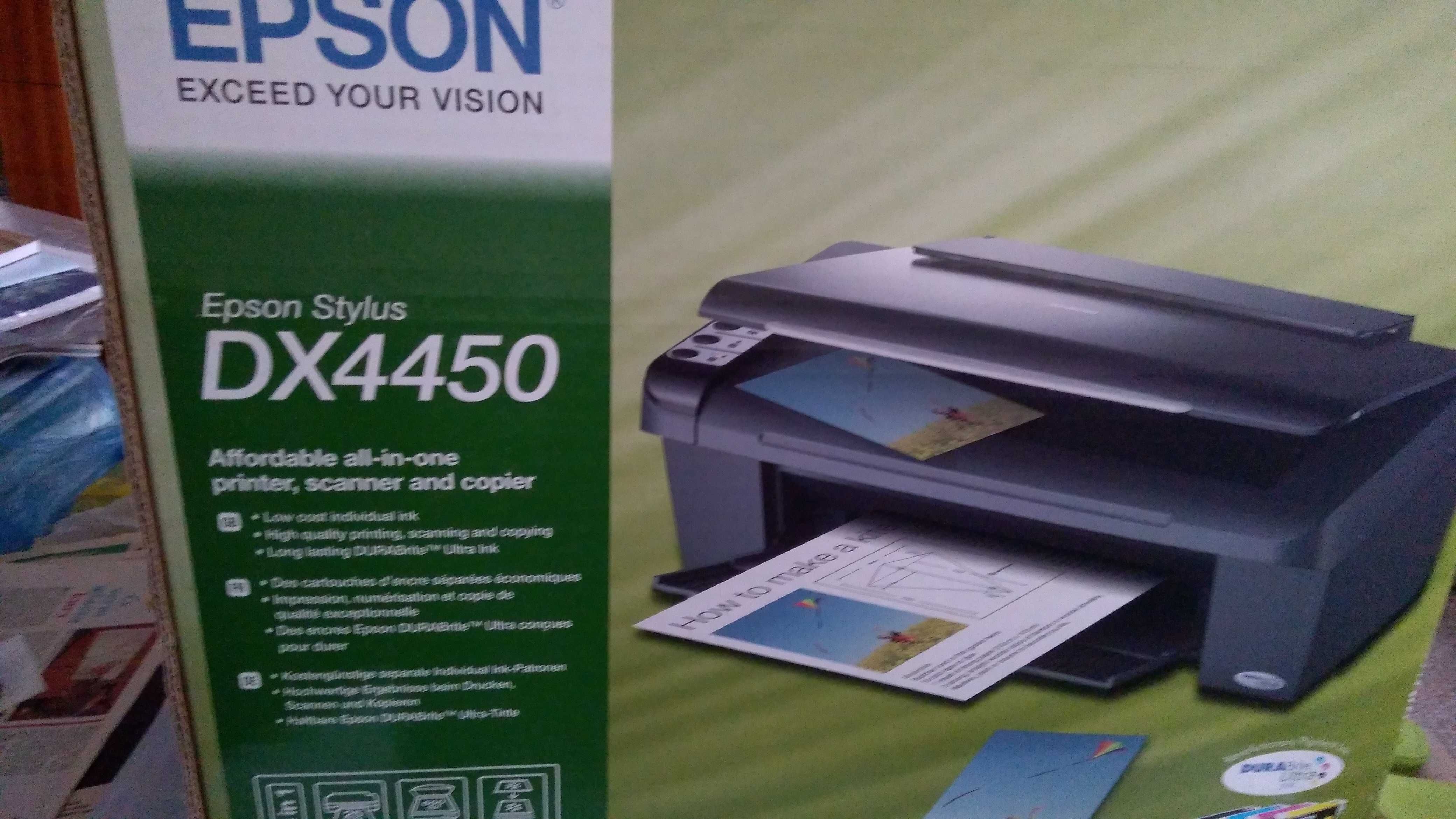 Drukarka Epson DX4450 skaner fax szkoła praca studia