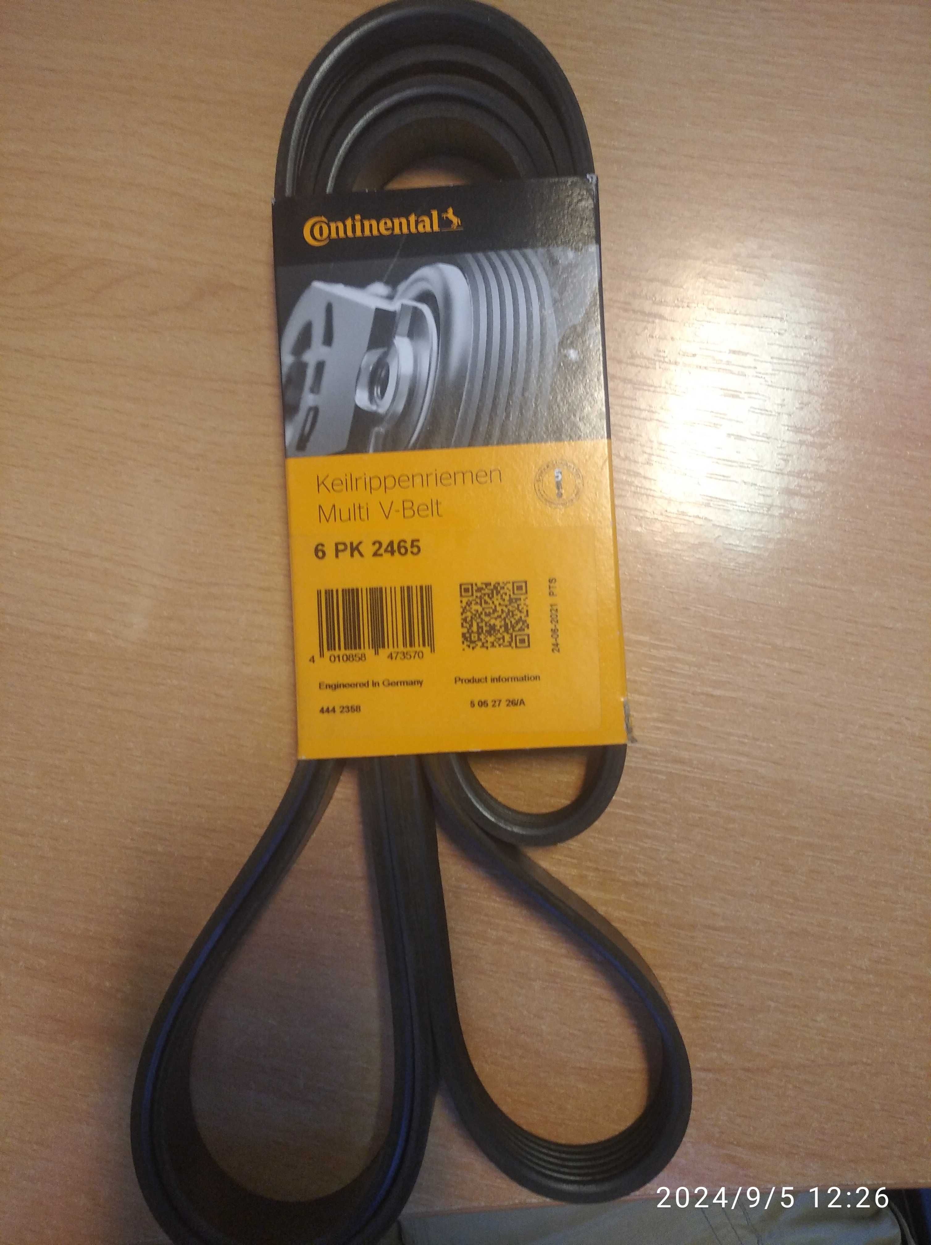 Полікліновой ремінь 1987947563, 6PK2465 на AUDI, Jaguar, Volvo, Jeep