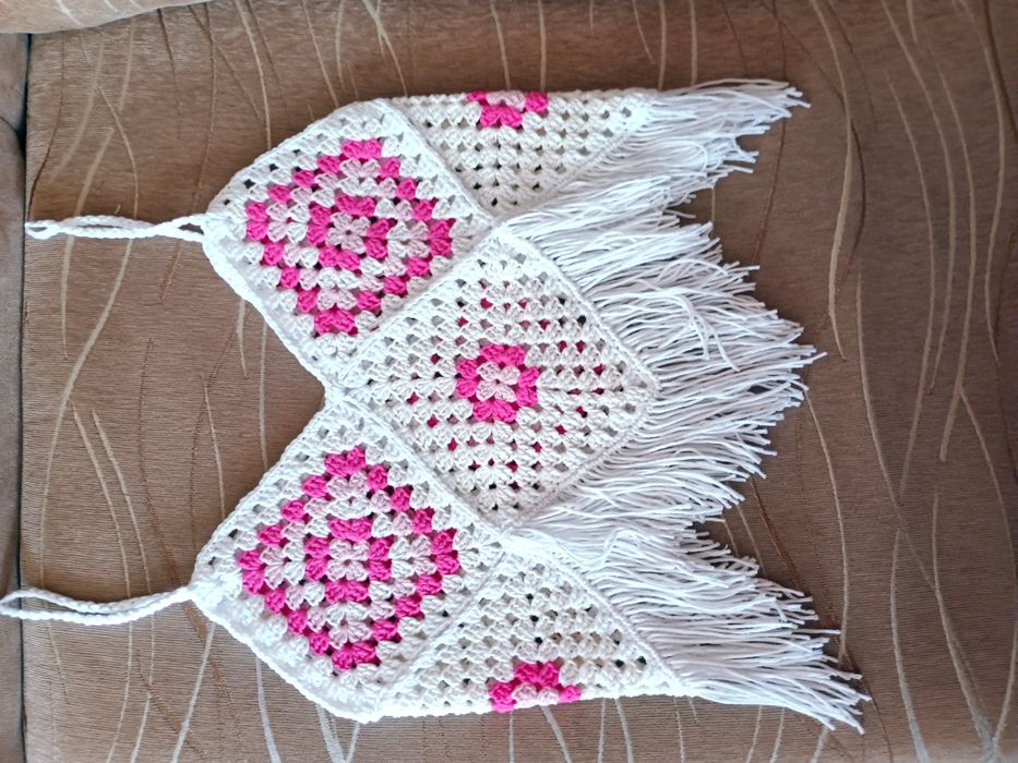 Top na szydełku . Wakacje. Oryginalny M/L