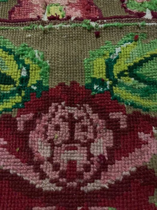 Ковер гобелен ручная работа вышитый крестиком