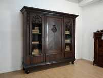 duża biblioteka boczne przeszklenia 072801