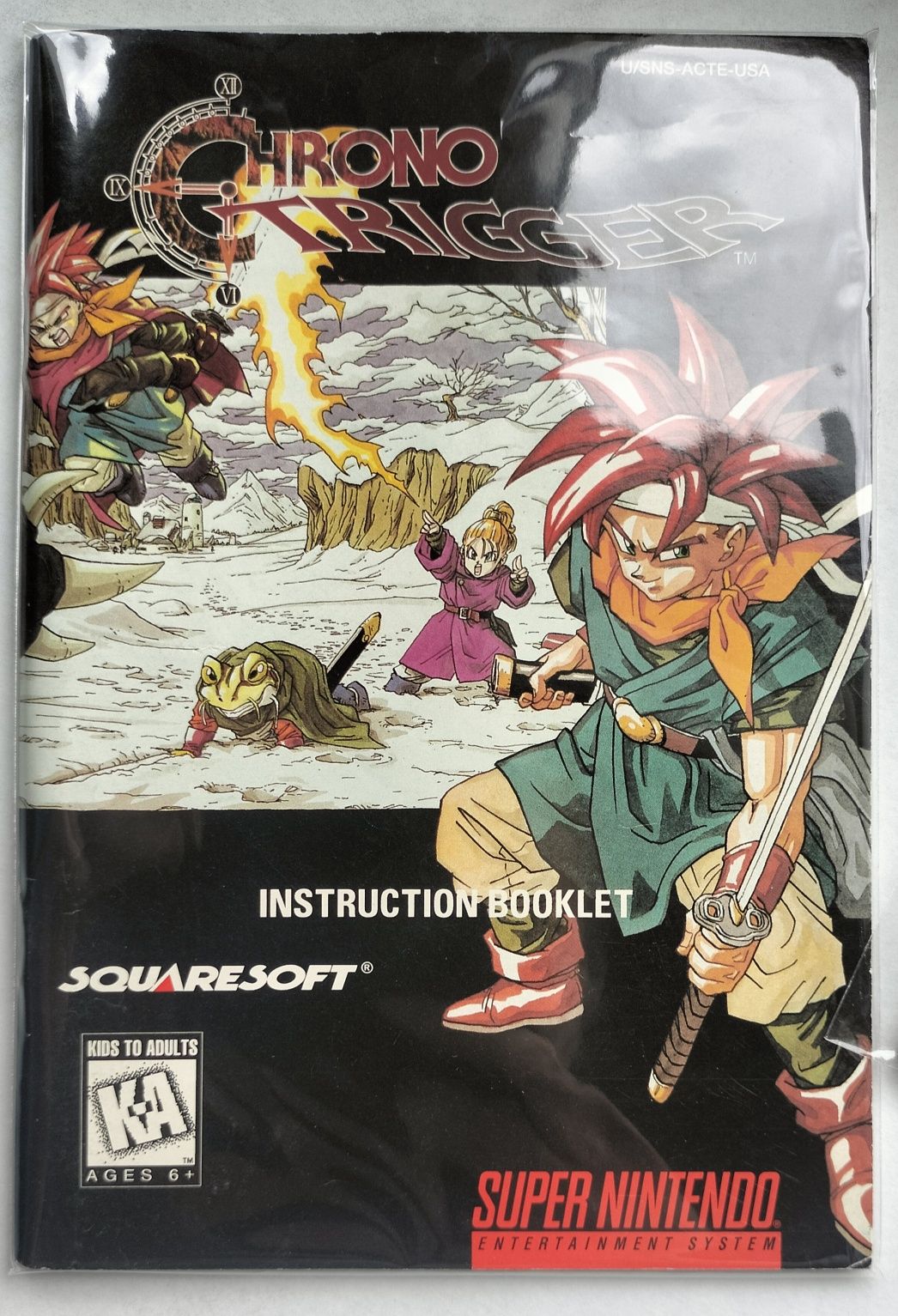 Chrono Trigger SNES Super Nintendo NTSC
