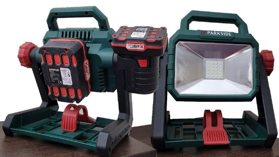 МОЩН акумуляторний LED прожектор/фонар GERMAN Parkside PLSA 20 /ліхтар