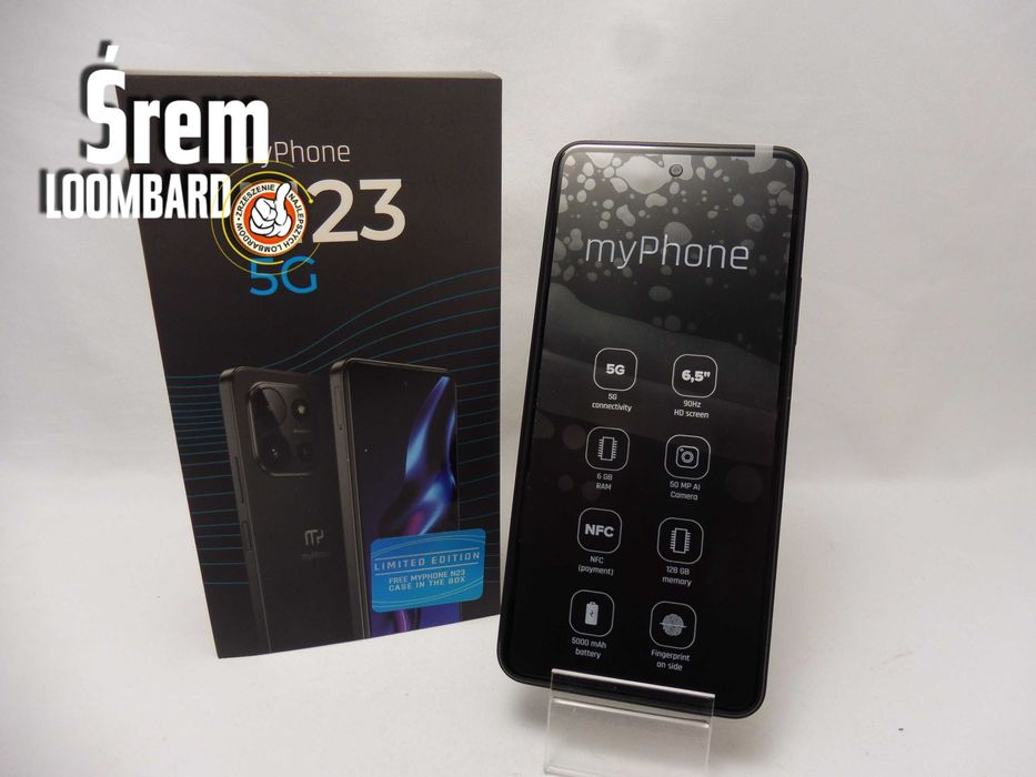Nowy Telefon myPhone N23 5g 5gb/128gb, Komplet!