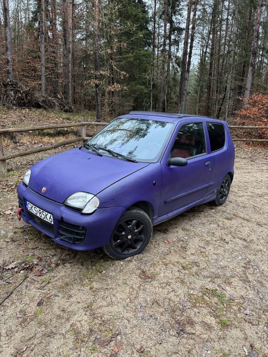 Fiat Seicento Sporting Abarth, faltdach, car audio