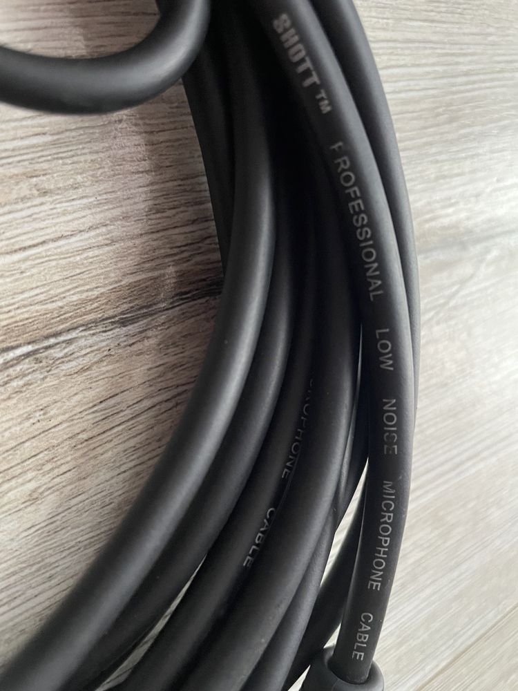 Kabel mikrofonowy 6m XLR