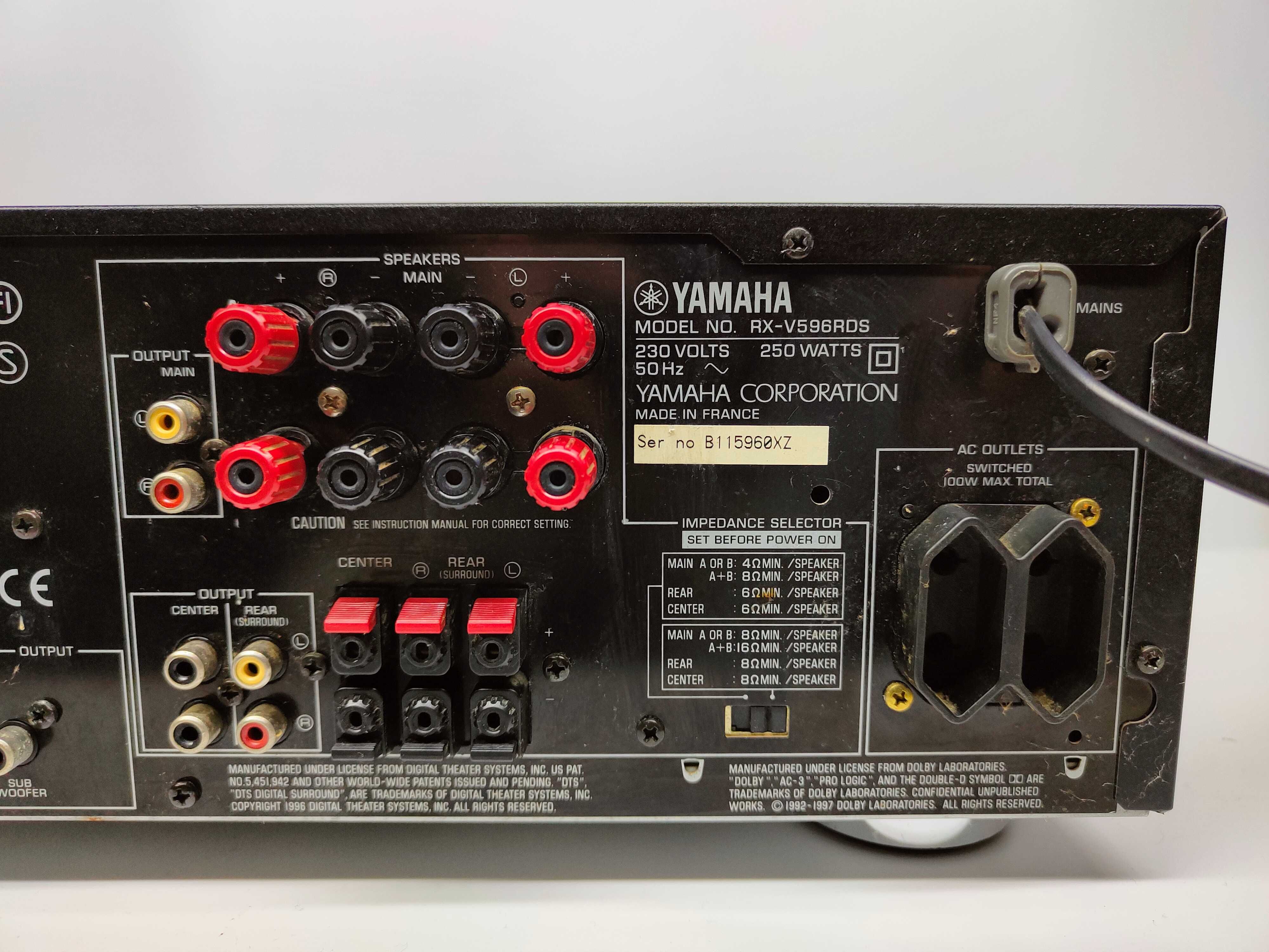 Amplituner Yamaha RX-V596RDS