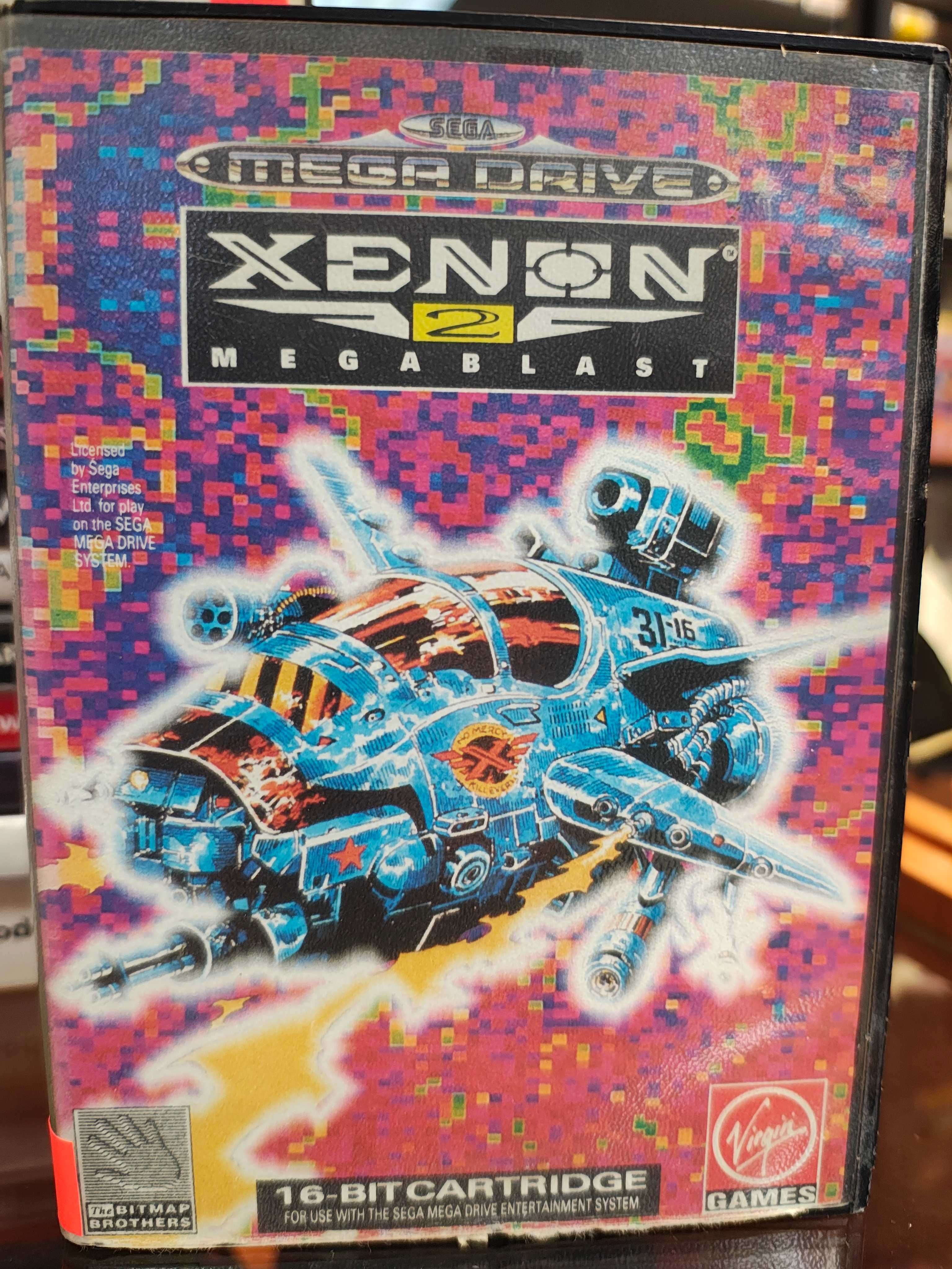 Gra Xenon 2 Megablast Sega Mega Drive Unikat SklepRetroWWA