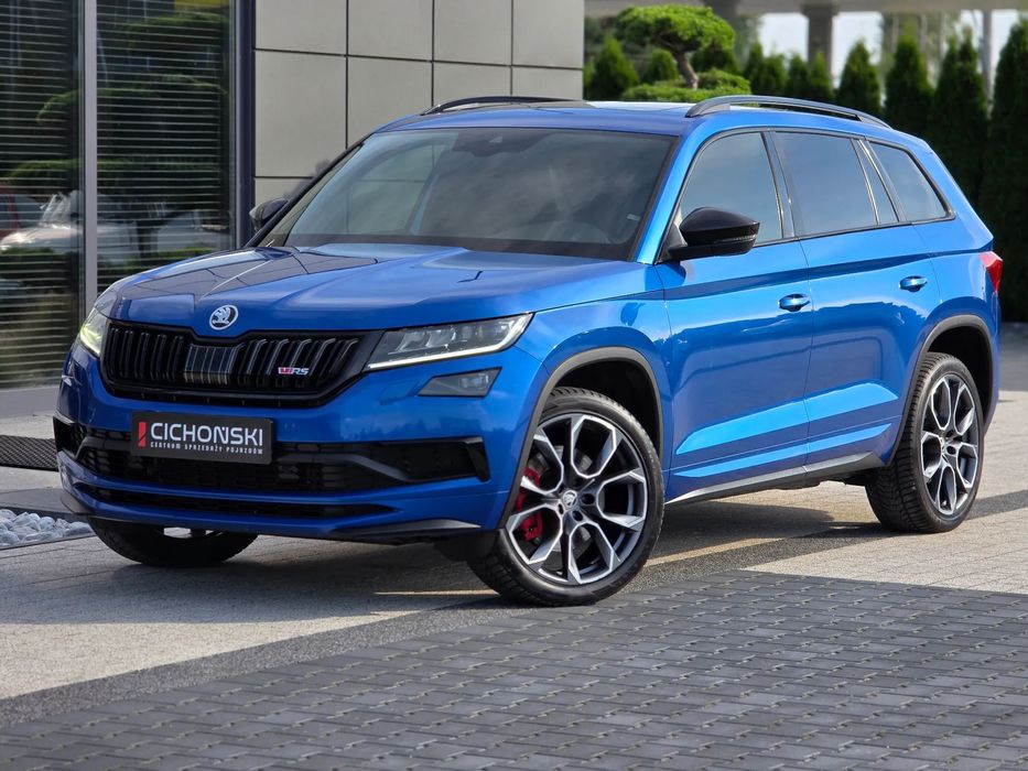 Skoda Kodiaq RS Diesel 4x4 DSG  BEZWYPADKOWA Pełna Opcja Serwisowana