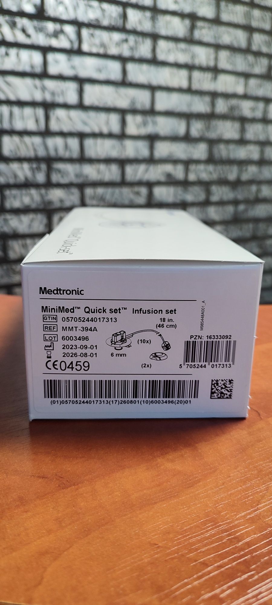 Zestawy infuzyjne Medtronic MiniMed Quick-Set 6mm/46cm 08.2026r.