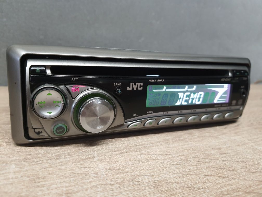 Radio samochodowe JVC KD-G341 CD z MP3, AUX, USB RCA 4x50W Srebrne