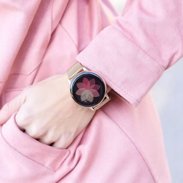 Smartwatch Zegarek Damski Rozmowy Puls Ciśnieniomierz Kroki J.polski A