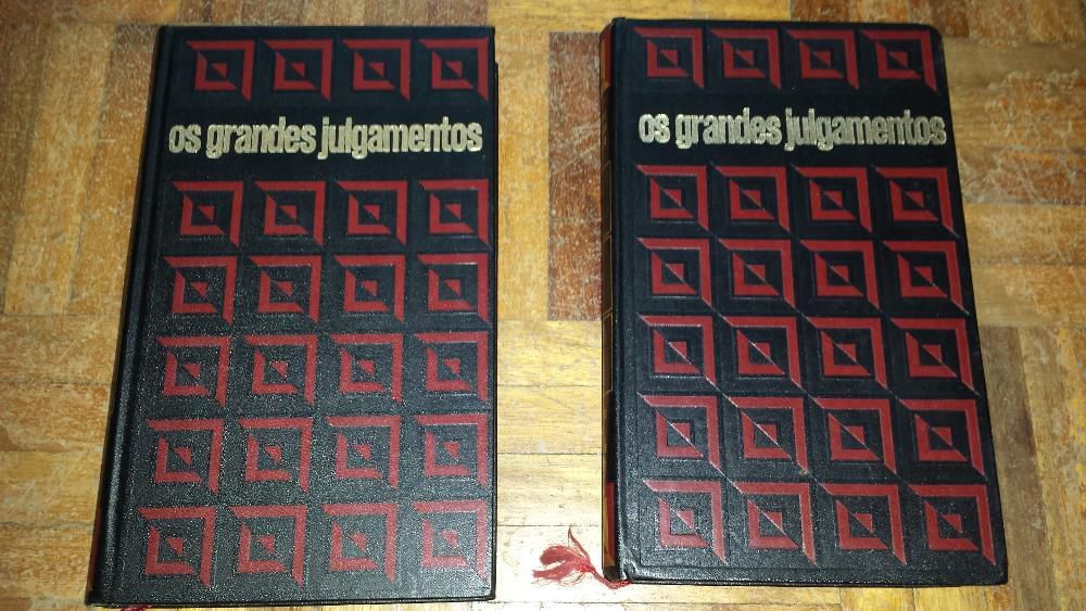 Livros "Os Grandes Julgamentos"