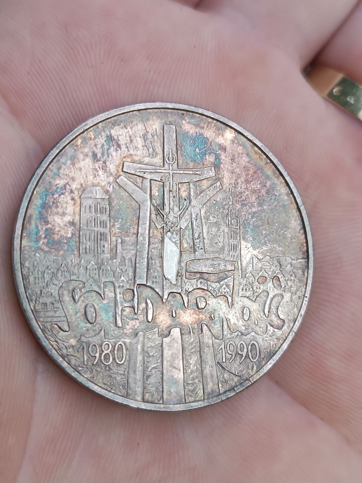 Solidarność 1990  srebro