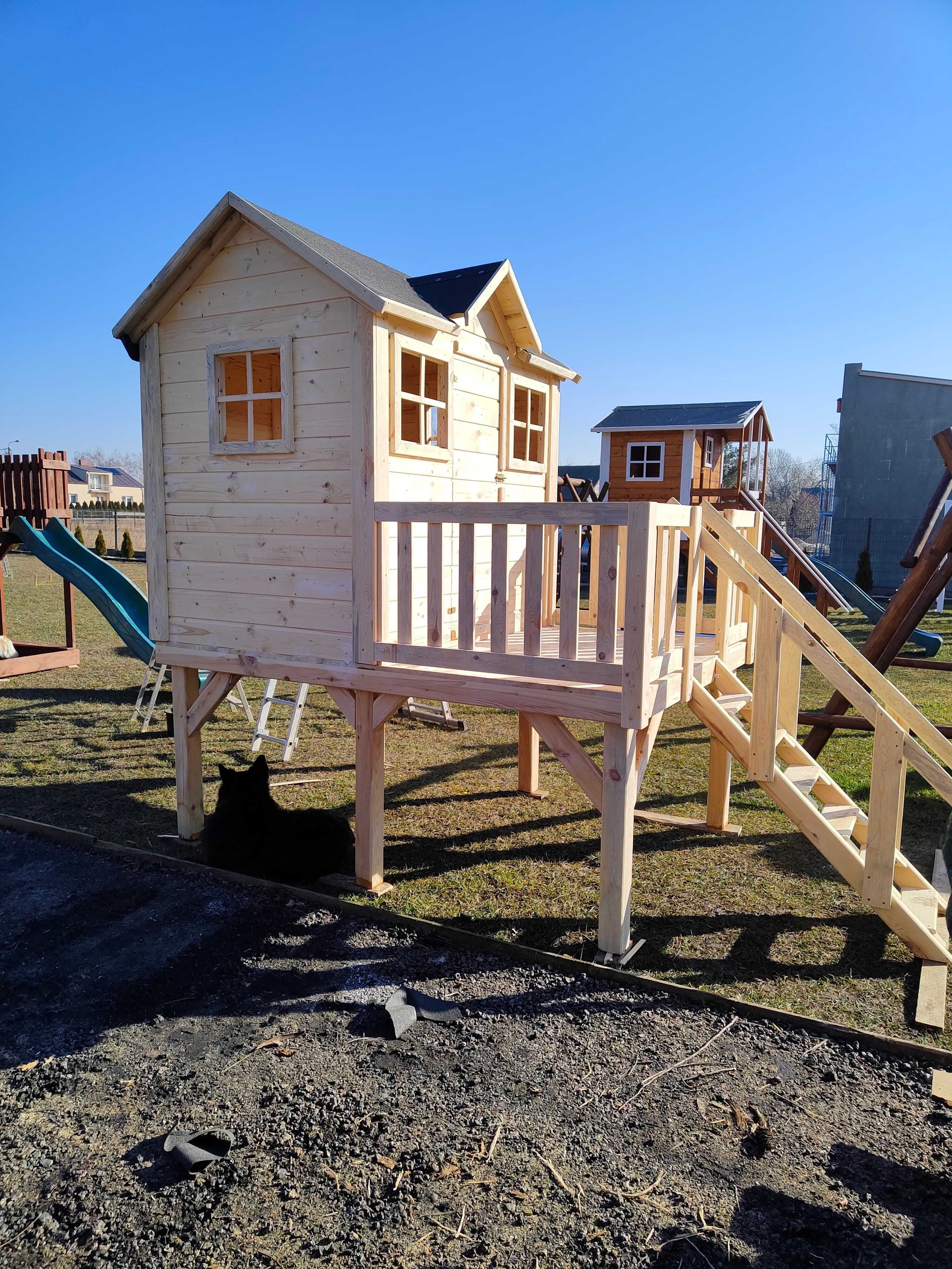 Daria drewniany domek dla dzieci producent plac zabaw