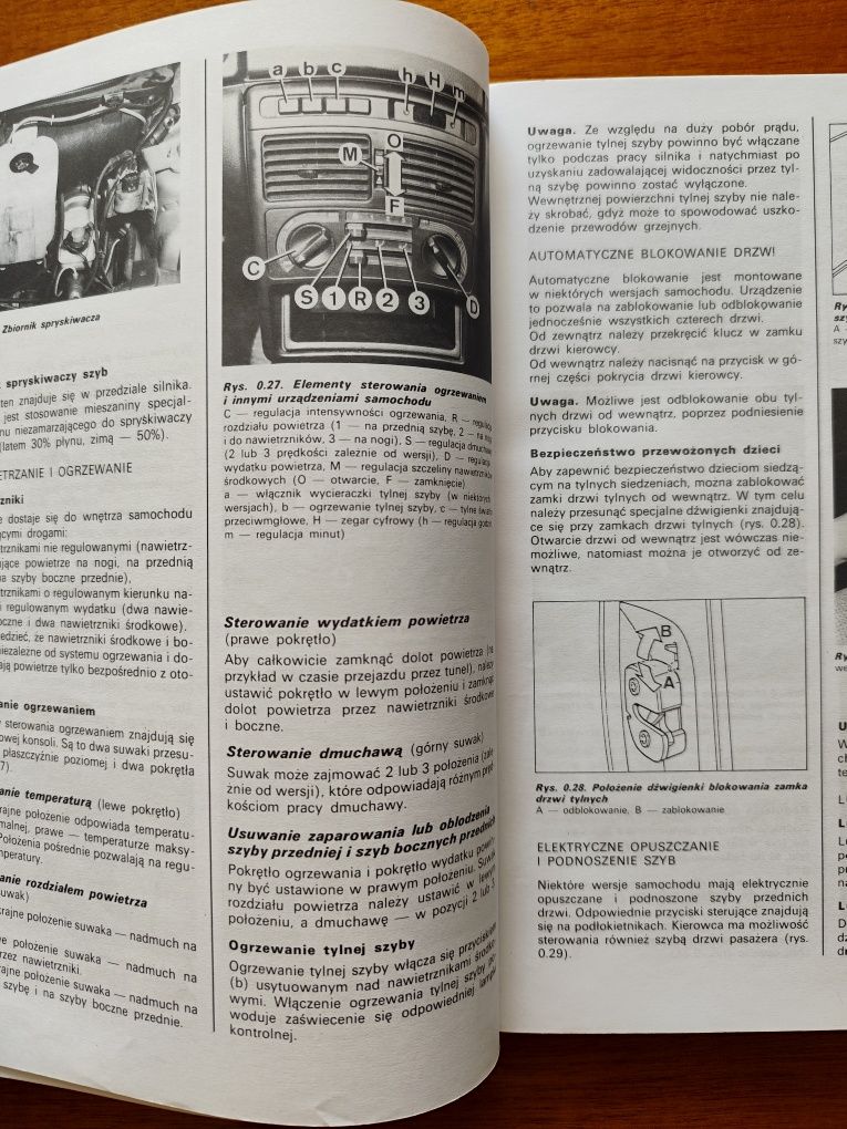 Fiat Uno od modeli 1989 Opis demontażu, naprawy i montażu części 1999