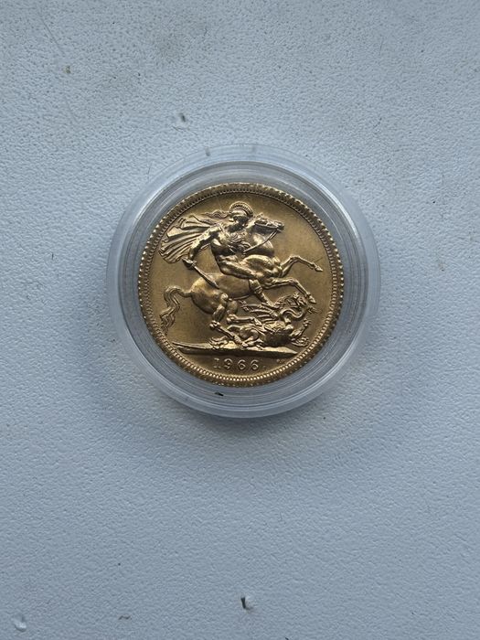 Золотая монета Соверен