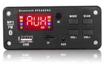Placa Rádio MP3 com Bluetooth SD USB FM AUX JACK 3.5 Aparelhagem NOVO