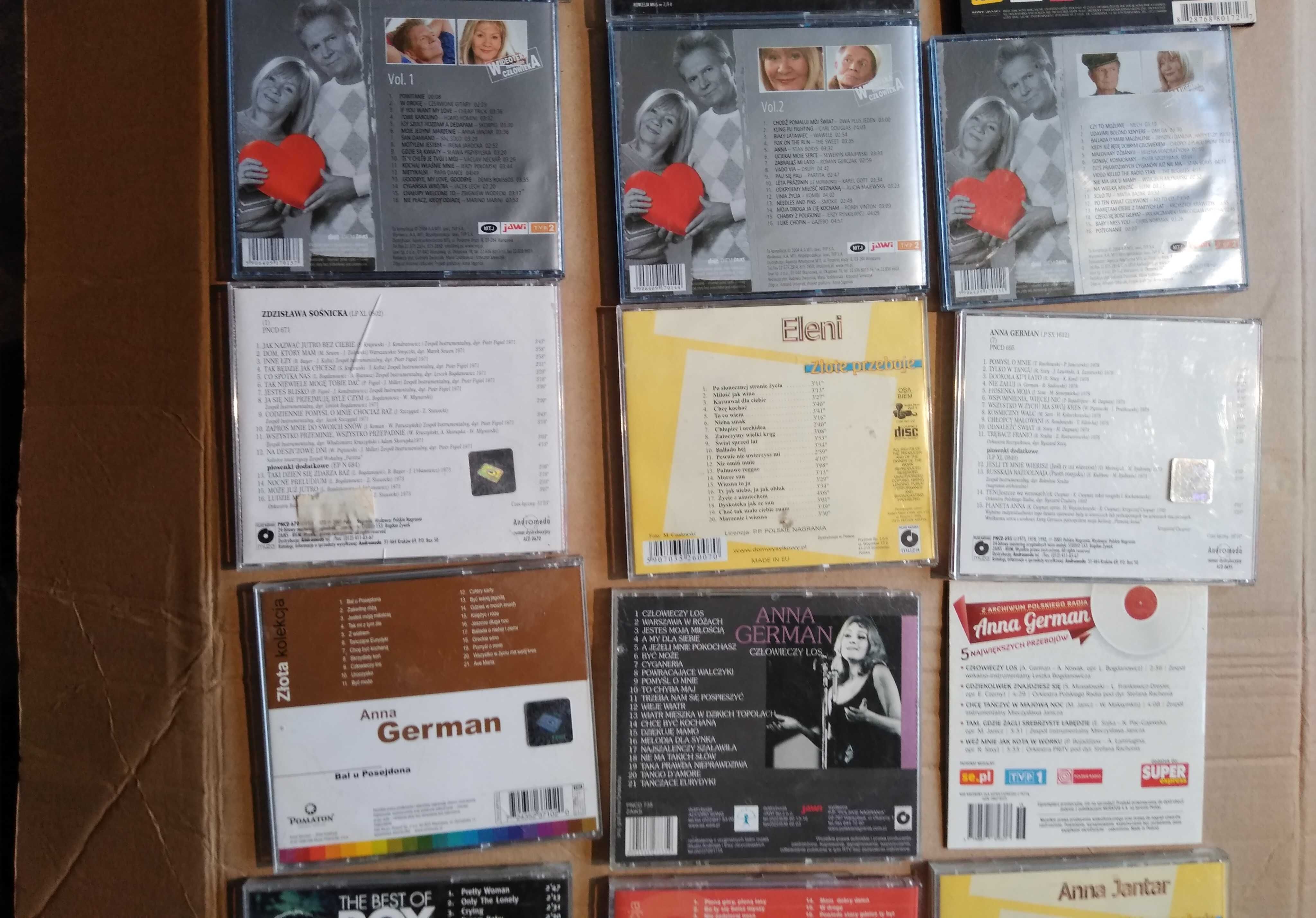 Płyty CD z muzyką German Jantar Elvis Grechuta inne 20 płyt