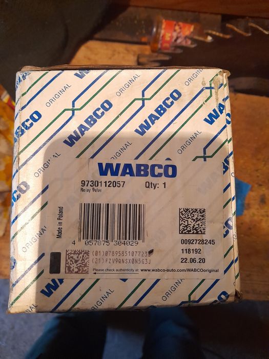 Ускорітель клапана DAF, MERCEDES-BENZ, SCANIA WABCO 973 011 205 7