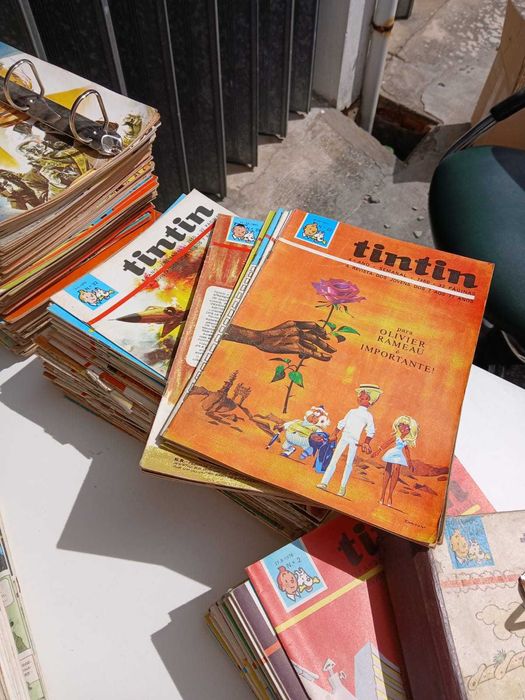 Revistas tintin antigas