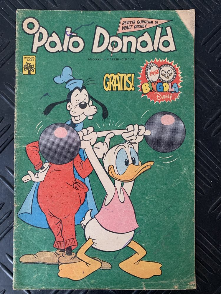 Revistas disney Pato donald antigas ed Abril