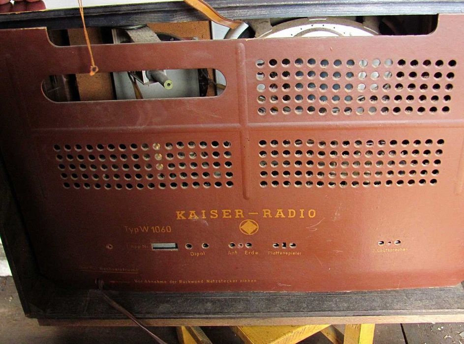 STARE Radio lampowe - KAISER - Oryginał - Sprawne - Grundig Blaupunkt