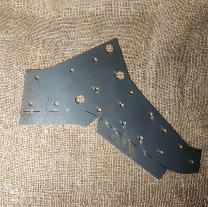 Підсилюючі  пластини лонжеронів ВАЗ 2101-07 классика