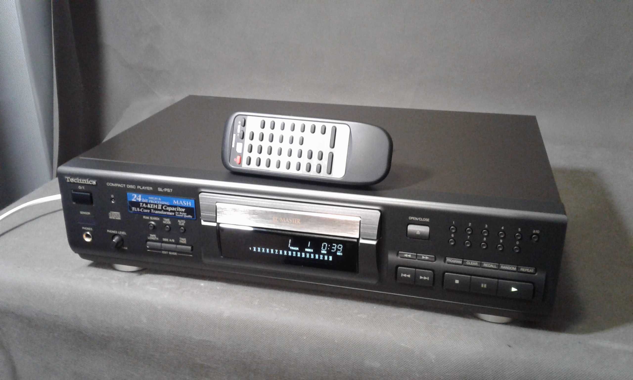 TECHNICS SL-PS7,pilot,odtwarzacz cd