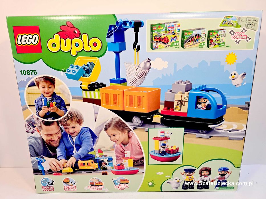 LEGO DUPLO - Pociąg towarowy 10875