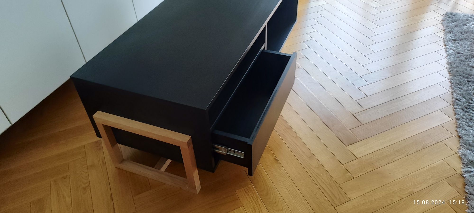 Stolik z szufladą design 120 cm Warszawa