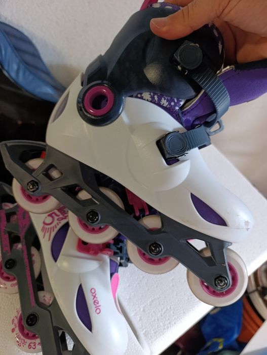 Patins em linha OXELO Decathlon 32 a 34