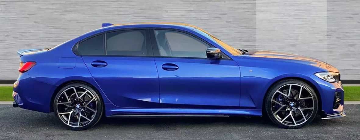 DOKŁADKI LISTWY PROGÓW mp style BMW G20 G21 m pakiet m sport