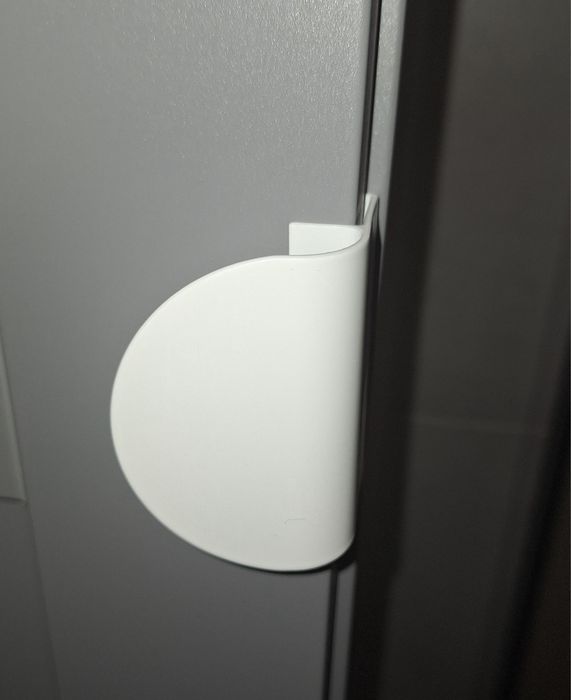 Uchwyt krawędziowy ikea Latmask 1 sztuka biały