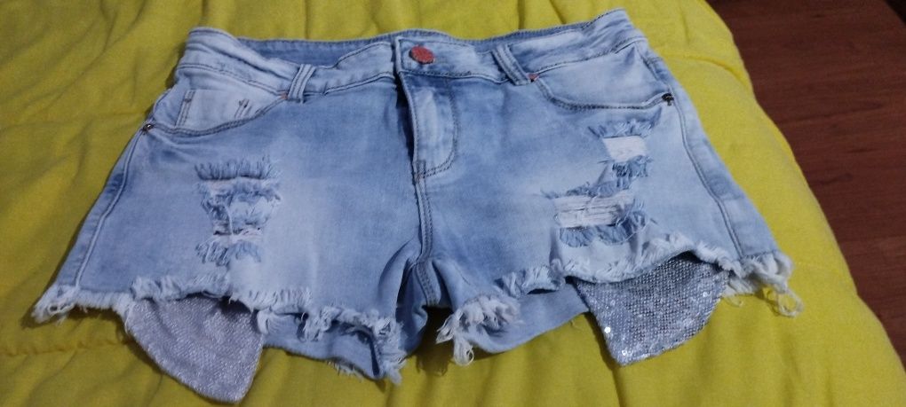 Calções de ganga personalizados