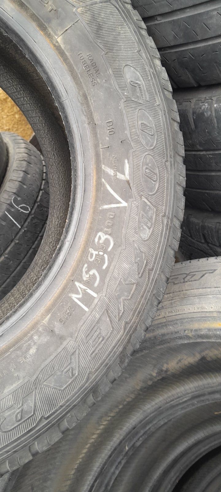 215.65.15c GoodYear 4шт шини гума склад Харків Шиномантаж з Європи цеш