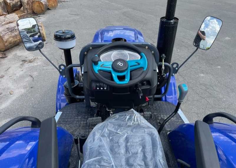 Мінітрактор FORTE RD 244 Люкс рівна підлога бокова КПП трактор