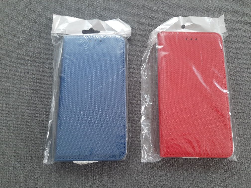 Etui zamykane Huawei Y5 2017 i Y6 2017 tylko granatowe