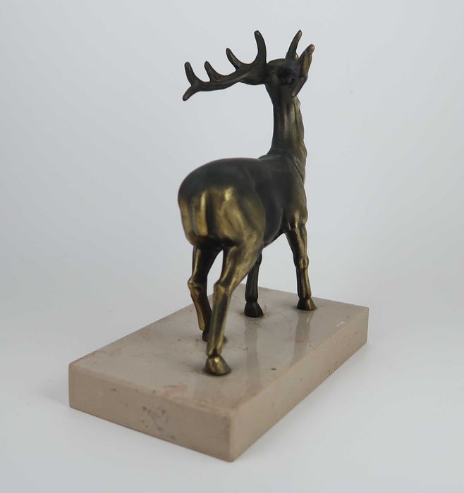 Veado - Escultura Art Deco