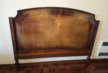 Cabeceira de Cama para Sommier - Madeira Maciça