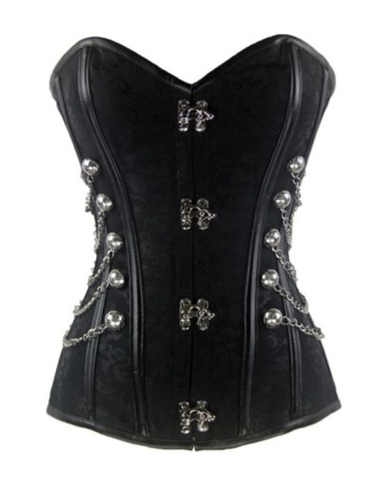 Gorset Royal Gothic Overbust czarny