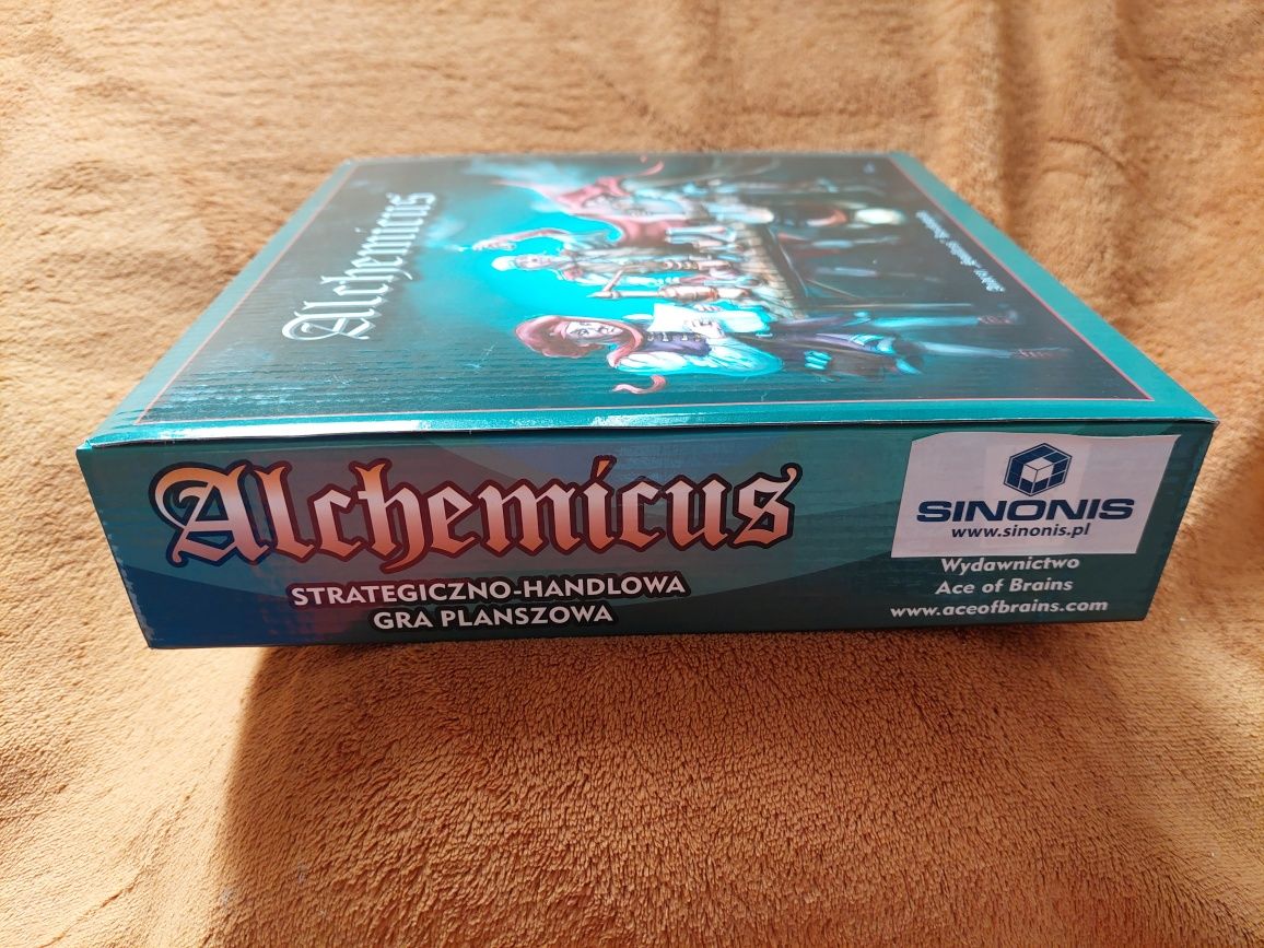 Alchemicus - gra planszowa - rozpakowana