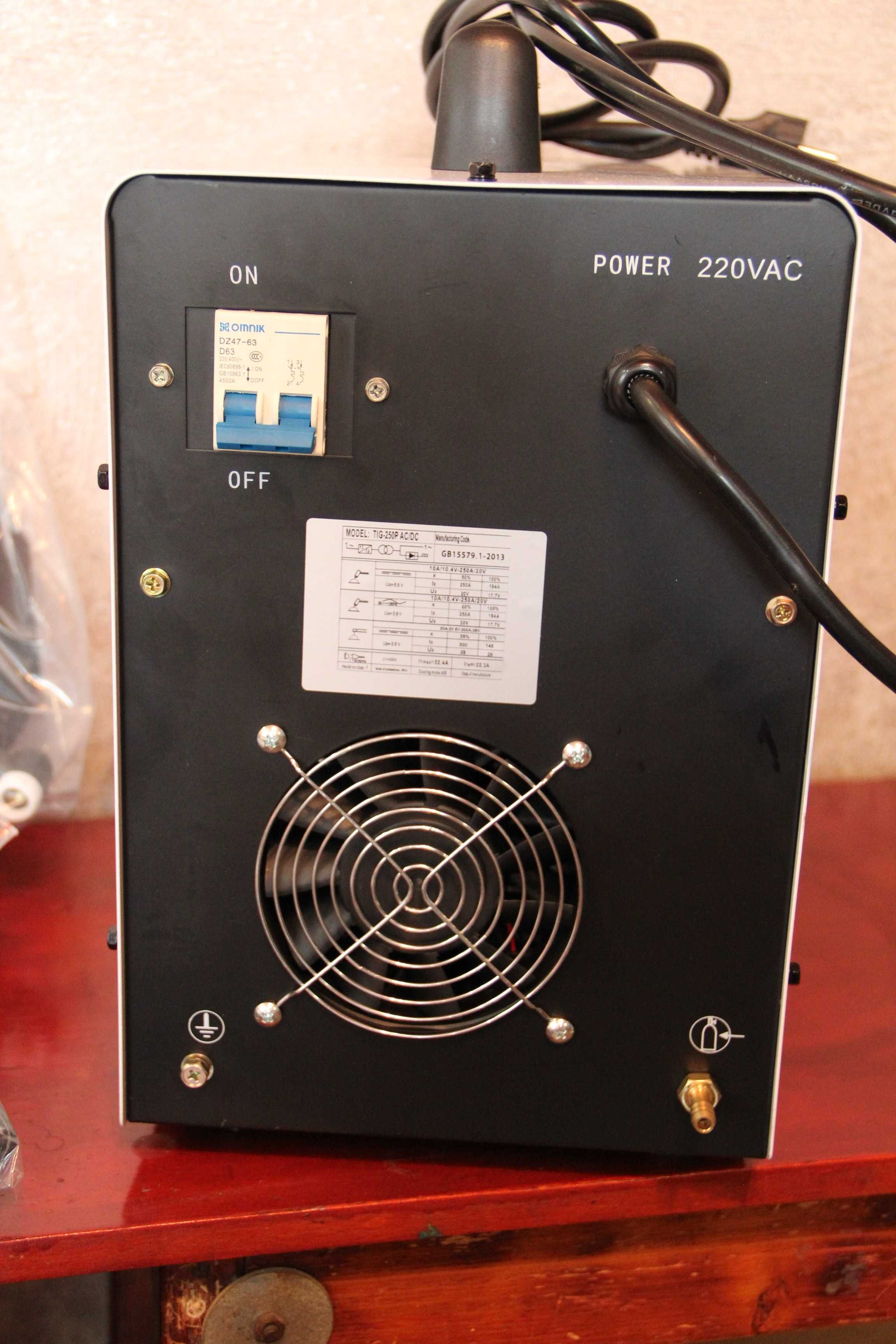Аргонодуговая сварка Magnitec-250 -TIG - AC/DC