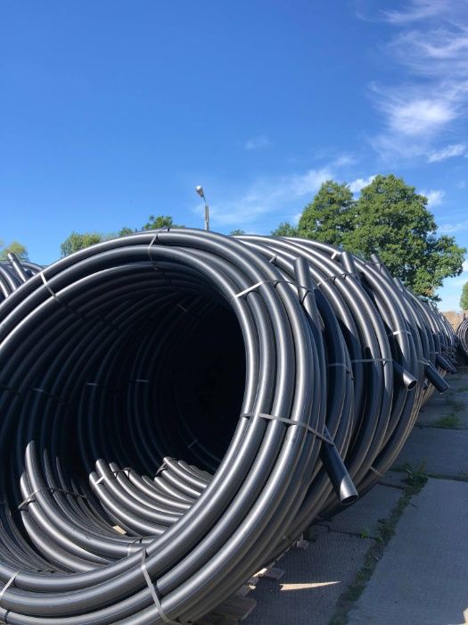 Rura Waż PE fi75/4,5/100 PN10 Nawadnianie pól do Deszczowni ŁASK