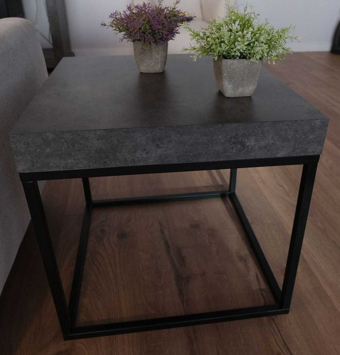 Mesa de apoio quadrada design ultra-moderno