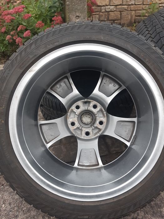 5/115МОЖЛИВО ОКРЕМО!Комплект зимових шин 225/45 r17 на дисках 5/115 ц.