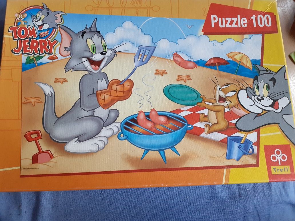 Puzzle Jerry i tom