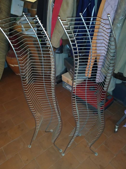 Suporte para 50 cd/dvd, 2 unidades em metal