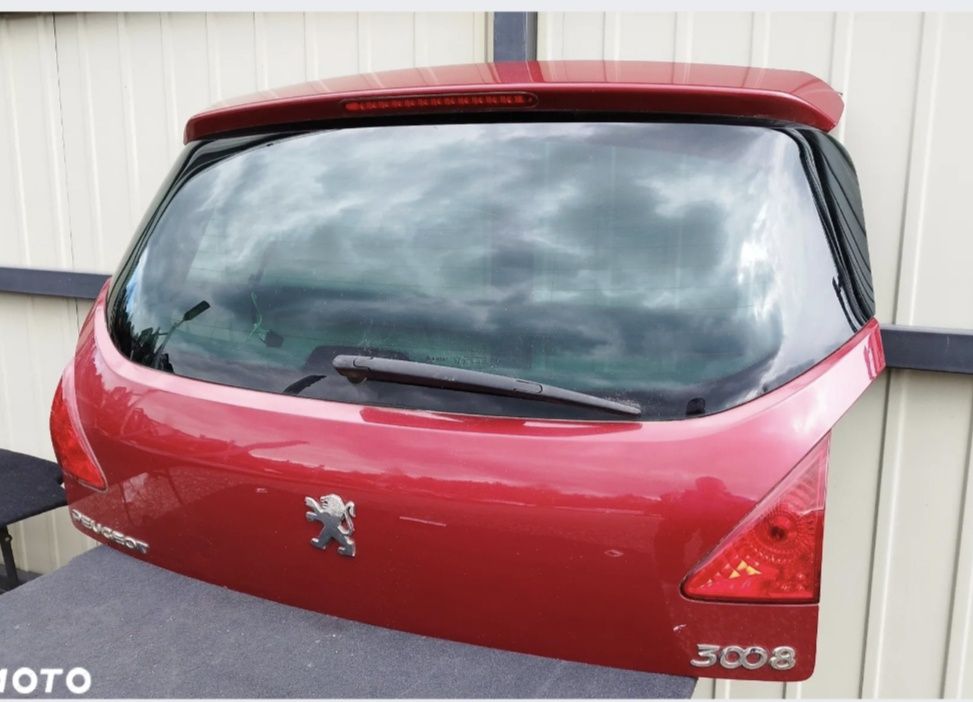 PEUGEOT 3008 I Klapa Tylna Kompletna LKRD F-vat