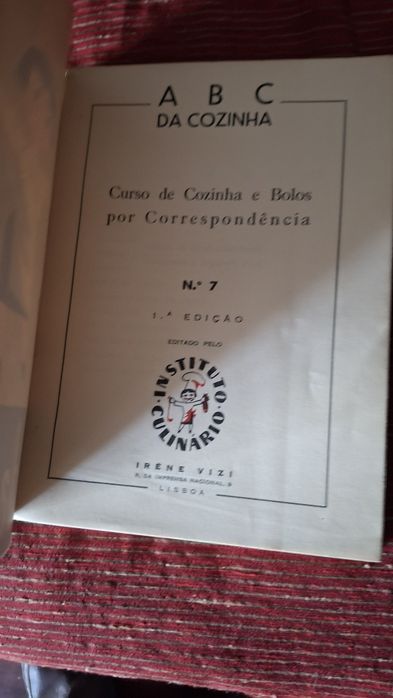 ABC da cozinha 1 edição culinária receitas